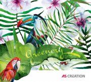 Tapety z kolekce «Greenery» od «A.S. Création» přinášejí do vašeho domova ultimátní pocit džungle a rozhodně vytvoří neobyčejný interiér. 