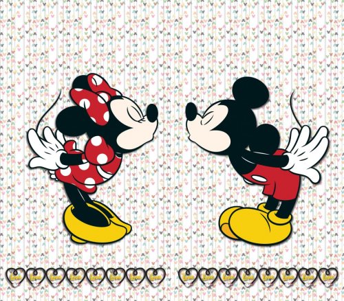 Fotozávěs Disney Mickey Mouse FCSXL-4371 textilní foto závěs FCSXL4371 / foto-závěsy s fototiskem (180 x 160 cm) AG Design
