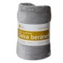 Deka beránek šedá - mikroplyšová deka s beránkem v šedé barvě je velmi příjemná a hřejivá.