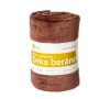 Deka beránek - mikroplyšová deka s beránkem v čokoládově hnědé barvě je velmi příjemná a hřejivá