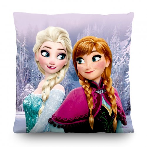 Dětský polštářek Ledové království Frozen Disney CND 3115 / CND3115 dekorativní polštářky 40 x 40 cm AG Design